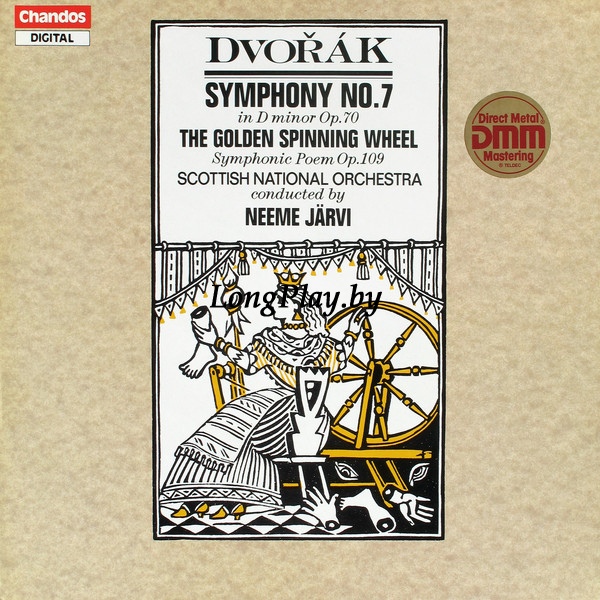 Dvořák, Scottish National Orchestra Conducted By Neeme Järvi ‎– l  - Symphony No. 7 / The Golden Spinning Wheel