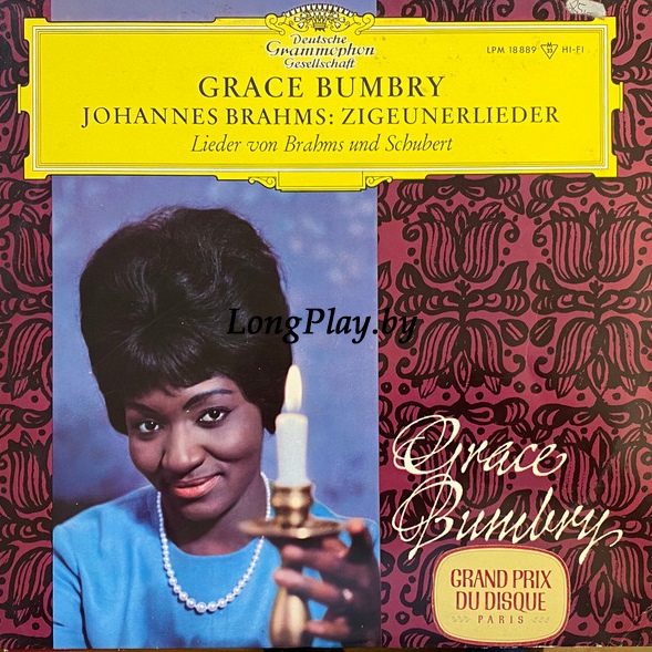 Grace Bumbry / Johannes Brahms - Zigeunerlieder - Lieder Von Brahms Und Schubert ORIG ++++