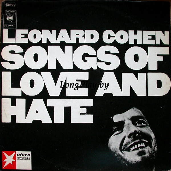 Leonard Cohen ‎ - Songs Of Love And Hate ORIG ++++
