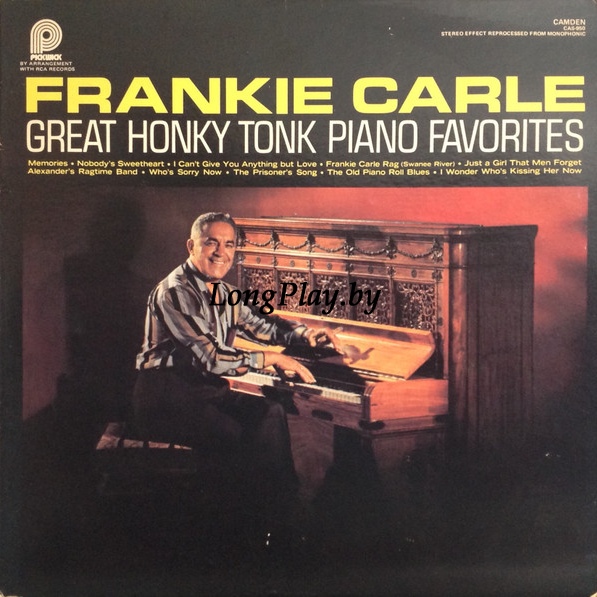 Frankie Carle - Great Honky Tonk Piano Favorites ++++