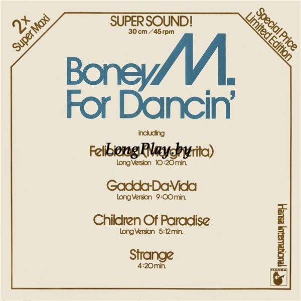 Boney M. - For Dancin' 2x12 ++++
