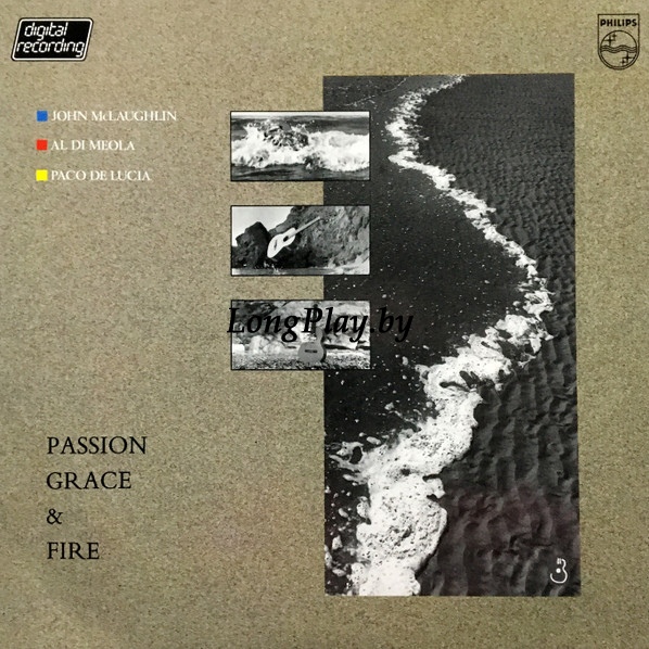 John McLaughlin, Al Di Meola, Paco De Lucia - Passion, Grace & Fire ORIG ++++