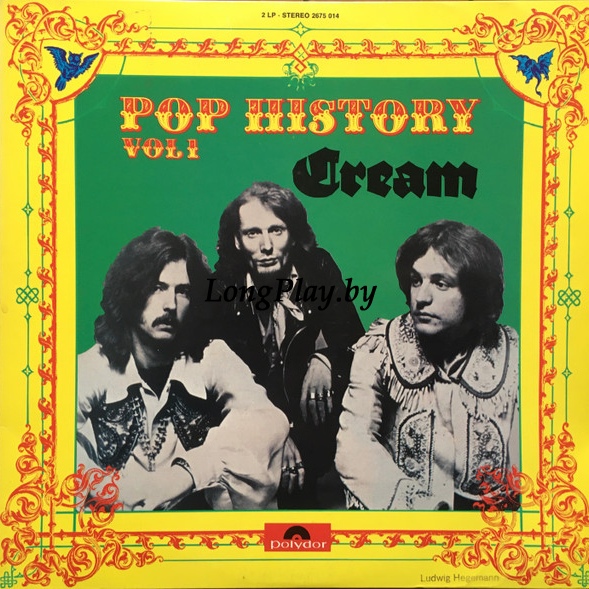 Cream - Pop History – Vol. 1 2LP ORIG ++++