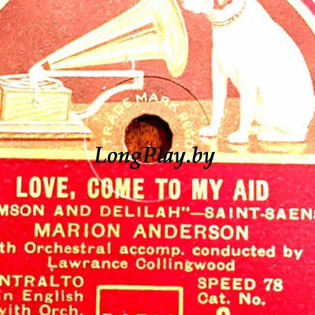 Marian Anderson - Love, Come To My Aid / Softly Awakes My Heart UK ++++