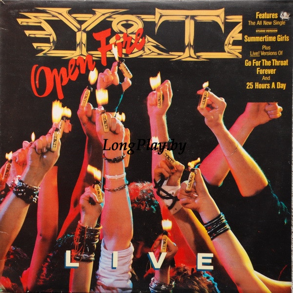 Y & T ‎ - Open Fire ++++