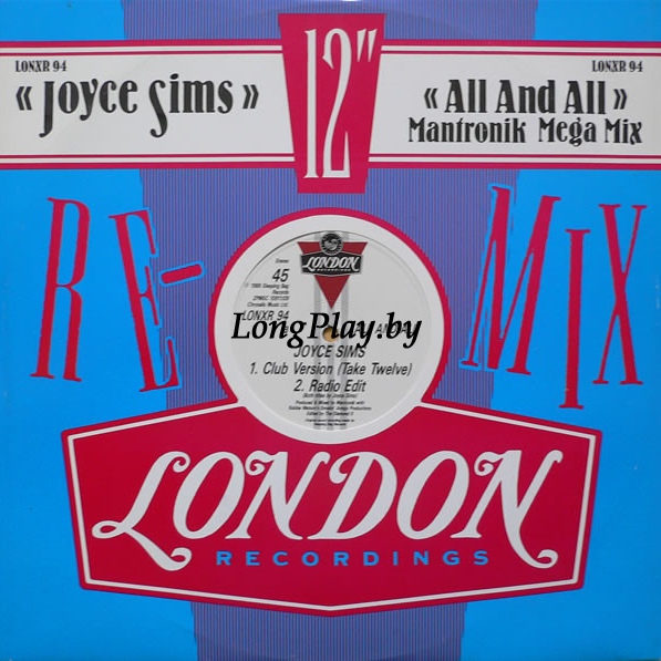 Joyce Sims - All And All (Mantronik Mega Mix) +++