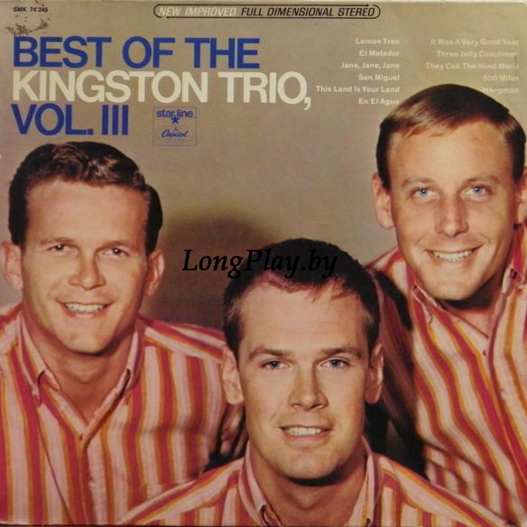 The Kingston Trio - Best Of The Kingston Trio, Vol. 3 +++