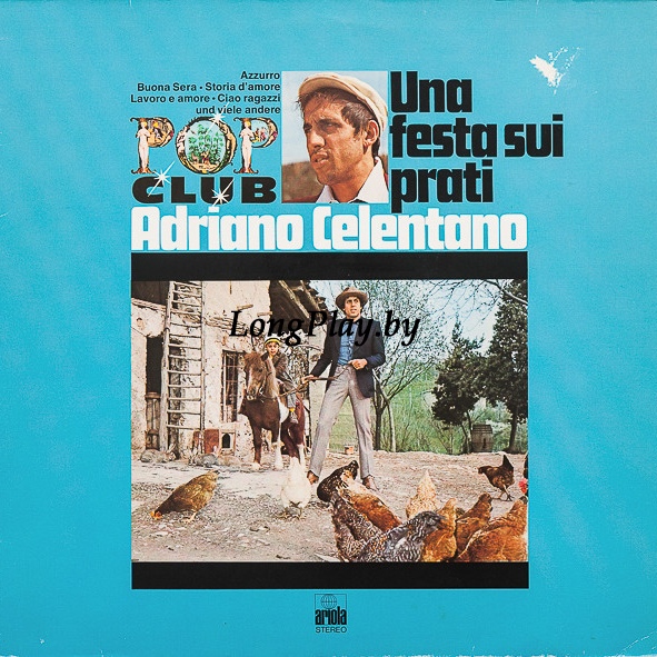 Adriano Celentano ‎ - Una Festa Sui Prati ORIG ++++