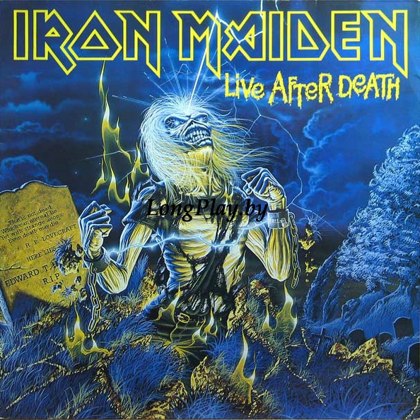 Iron Maiden ‎ - Live After Death 2LP ORIG ++++