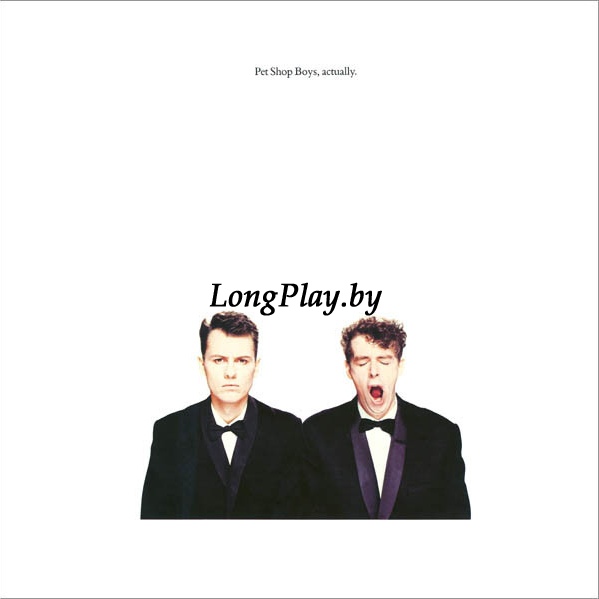 Pet Shop Boys - Actually ORIG ++++