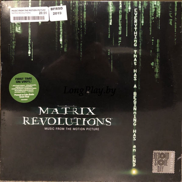 Various  - The Matrix Revolutions: Music From The Motion Picture 2LP ++++
