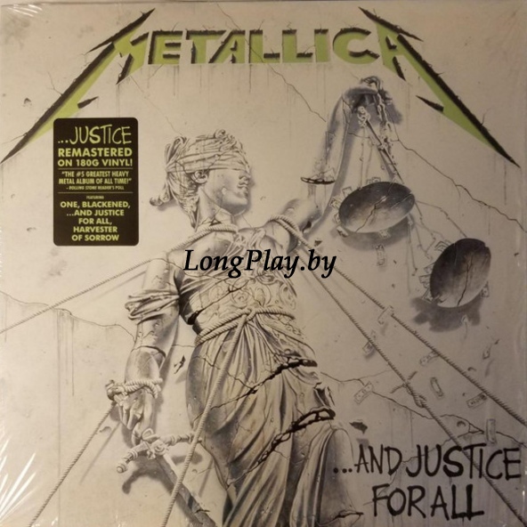 Metallica ‎ - ...And Justice For All 2LP ++++