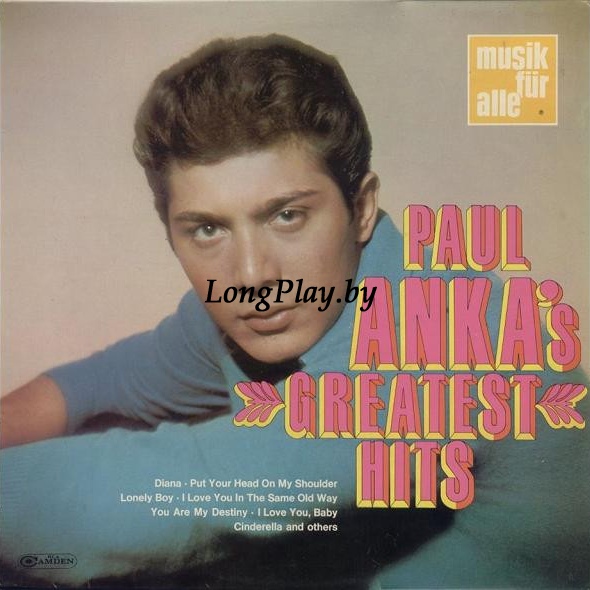 Paul Anka - Paul Anka's Greatest Hits ++++