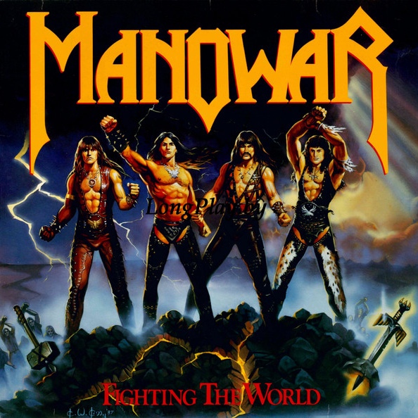 Manowar - Fighting The World ORIG ++++