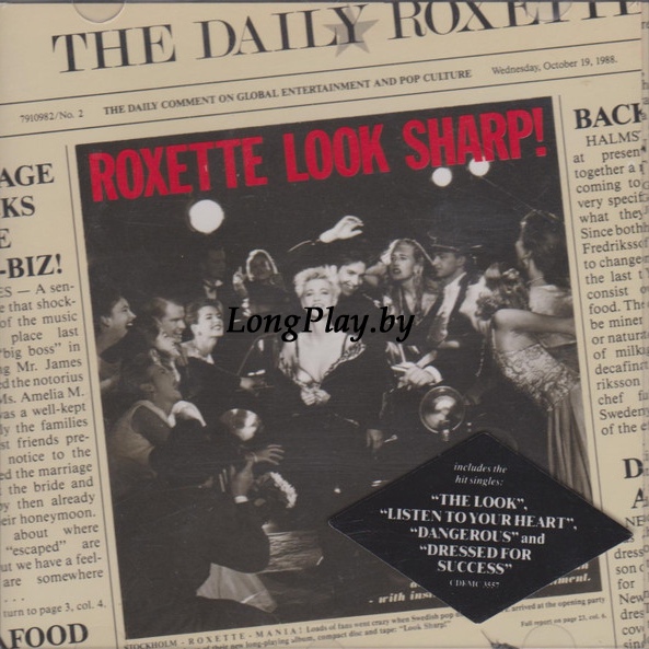 Roxette - Look Sharp! CD ++++